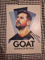 Displate Messi Wanddecoratie 45x32cm, Huis en Inrichting, Ophalen of Verzenden, Zo goed als nieuw