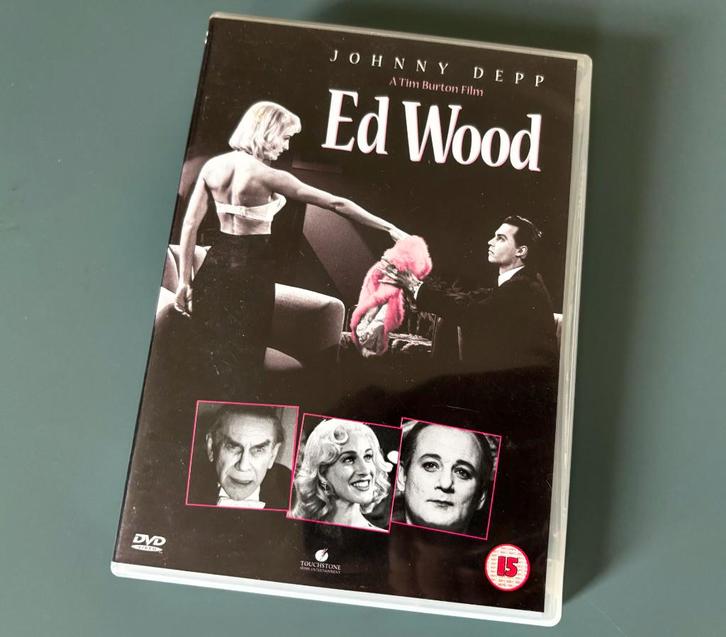 ED WOOD (1994), 1-Disc DVD, Cd's en Dvd's, Dvd's | Komedie, Zo goed als nieuw, Vanaf 12 jaar, Ophalen of Verzenden