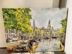 Hoge der A met de A kerk - Groningen -, Antiek en Kunst, Kunst | Schilderijen | Klassiek, Ophalen