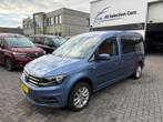 Volkswagen Caddy Maxi 1.4 TSI Rolstoelauto 5+1 - Ruime XXL O, Auto's, Gebruikt, Blauw, 126 pk, 6 stoelen