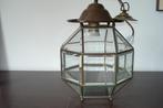 gang of hal lamp antiek, Minder dan 50 cm, Gebruikt, Ophalen of Verzenden, Glas