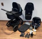 Joolz Geo3 Brilliant Black Duo Kinderwagen Complete Set, Kinderen en Baby's, Buggy's, Ophalen, Joolz, Zo goed als nieuw, Info@dekoningkinderwagens.nl