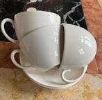 3 Wedgwood traditional Queen’s ware kopjes, Ophalen of Verzenden, Zo goed als nieuw, Overige stijlen, Kop(pen) en/of Schotel(s)