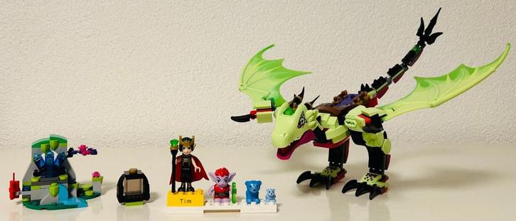Lego Elves / 41183 The Goblin King's Evil Dragon, Kinderen en Baby's, Speelgoed | Duplo en Lego, Zo goed als nieuw, Lego, Complete set