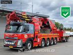 Volvo FM FM 500 10X4 Erkin World Power ER 365000L8 Crane+Jib, Auto's, Automaat, Euro 6, Stoelverwarming, Leder