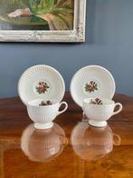 Wedgwood "Moss rose" grote theekopjes, 9 cm, Ophalen of Verzenden