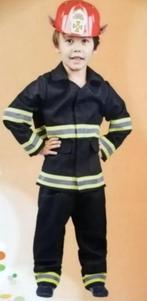 Brandweerman verkleedpak + Helm mt 146, Kinderen en Baby's, Carnavalskleding en Verkleedspullen, Ophalen of Verzenden, Nieuw, 146 t/m 152