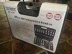 WT-8108 WEBER TOOLS 1/4" & 1/2" Doppenset gereedschapkoffer, Doe-het-zelf en Verbouw, Gereedschapskisten, Ophalen, Gevuld, Nieuw
