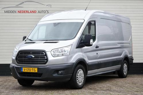 Ford Transit 350 2.2 TDCI L3H2 DC * STANDKACHEL * 3 PERS * C, Auto's, Bestelauto's, Bedrijf, Te koop, ABS, Achteruitrijcamera