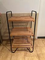 Houten Wandrek/kast/Etagère/schoenen rek, Ophalen, Zo goed als nieuw
