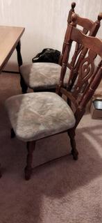 Kleine eethoek jaren 60, Huis en Inrichting, Complete eetkamers, Ophalen, Gebruikt, Jaren 60, 4 tot 6 stoelen