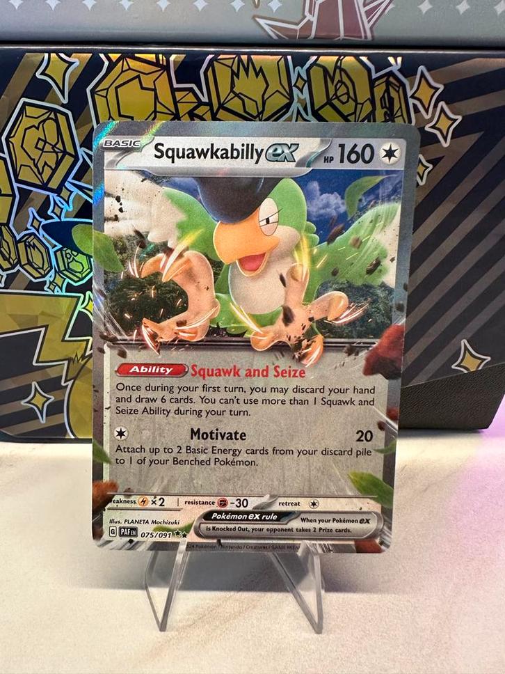 Squawkabilly, Hobby en Vrije tijd, Verzamelkaartspellen | Pokémon, Zo goed als nieuw, Ophalen of Verzenden