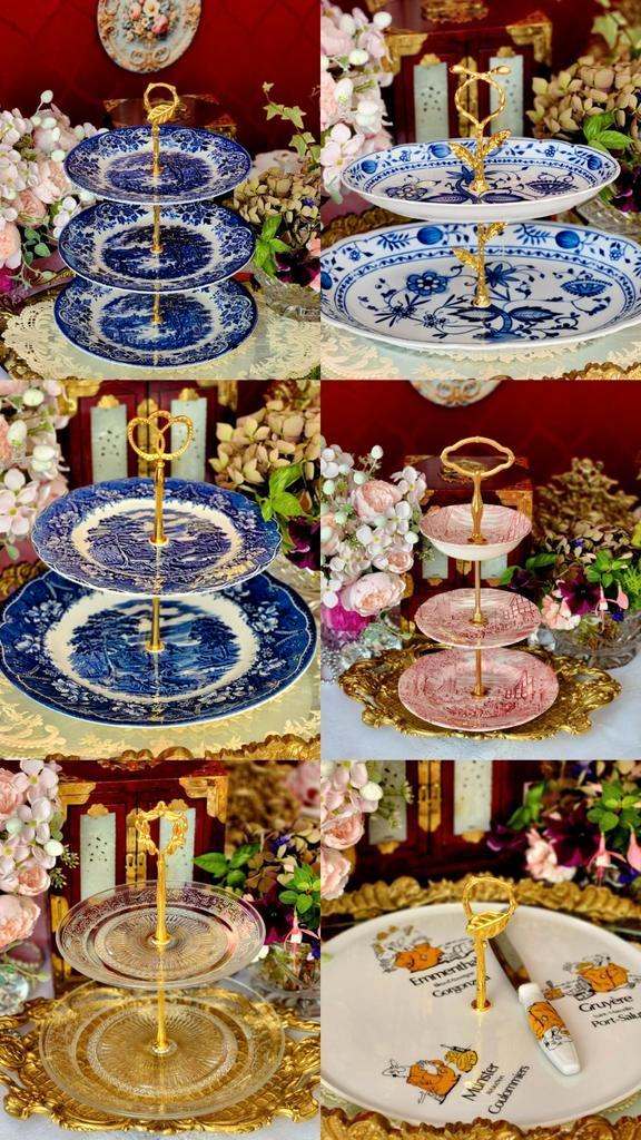 Etagére, Antiek en Kunst, Antiek | Servies los, Ophalen of Verzenden