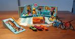 Playmobil 9402 bike en skateshop + Longboard surfster, Kinderen en Baby's, Speelgoed | Playmobil, Complete set, Gebruikt, Ophalen of Verzenden