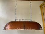 Unieke Biljarttafel Lampen  Hanglamp Mancave Koper Messing, Antiek en Kunst, Ophalen