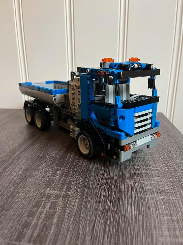Lego Technic 8052 Container Truck, Kinderen en Baby's, Speelgoed | Duplo en Lego, Zo goed als nieuw, Ophalen of Verzenden