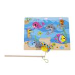 Puzzel magneet vissen, 2 tot 4 jaar, Nieuw, Ophalen of Verzenden, Van hout