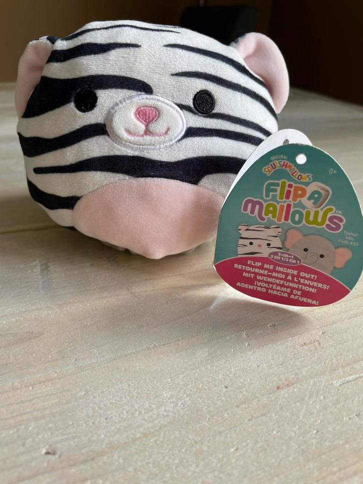 SQUISHMALLOW & FLIP A MALLOWS!, Kinderen en Baby's, Speelgoed | Knuffels en Pluche, Zo goed als nieuw, Overige typen, Ophalen of Verzenden