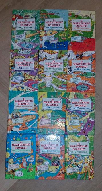De waanzinnige boomhut boeken deel 1 t/m 12 beschikbaar voor biedingen