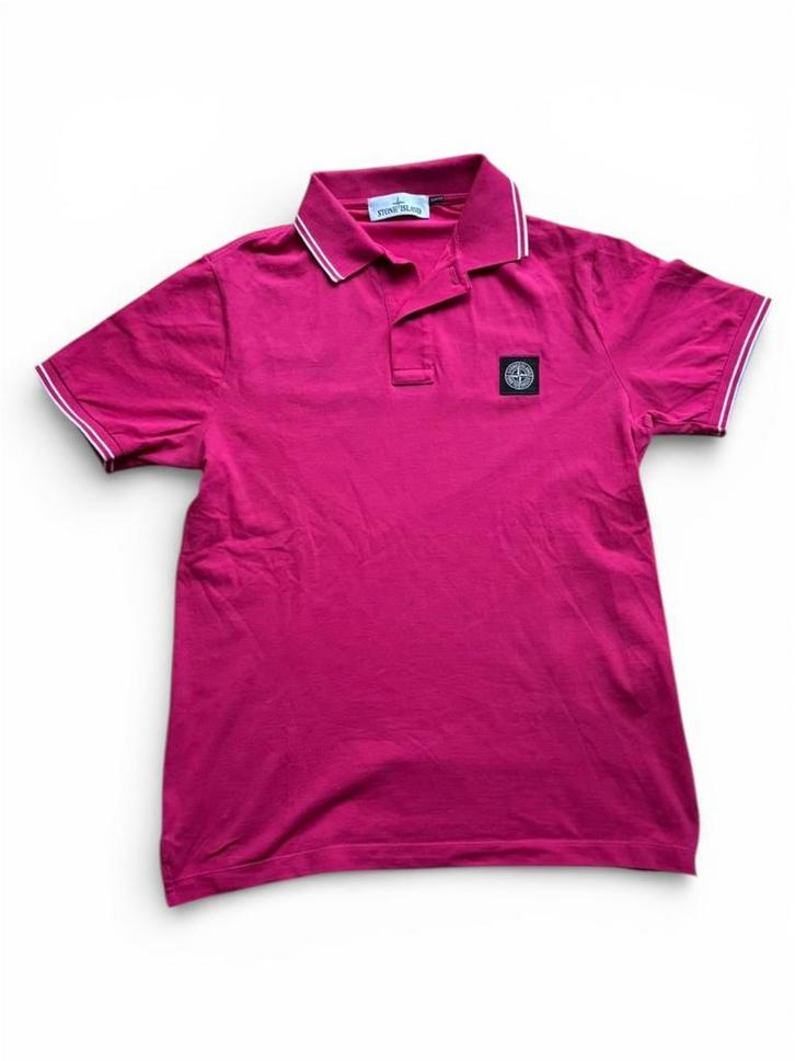 Stone Island Polo Shirt – Pink, Kleding | Heren, Polo's, Nieuw, Maat 48/50 (M), Roze, Ophalen of Verzenden