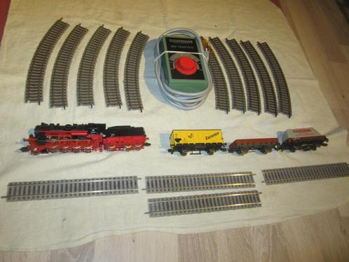 fleischmann treinset met profi rails en loc FLMNR 4157, Hobby en Vrije tijd, Modeltreinen | H0, Gebruikt, Treinset, Gelijkstroom