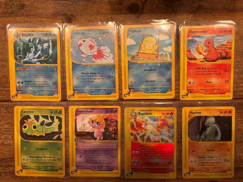 Pokemon kaarten aqaupolis en expedition, Hobby en Vrije tijd, Verzamelkaartspellen | Pokémon, Zo goed als nieuw, Meerdere kaarten