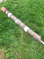 Verzamelaars opgelet: ALUMINIUM spinhengel van Carbolino, Watersport en Boten, Ophalen of Verzenden, Gebruikt, Werphengel