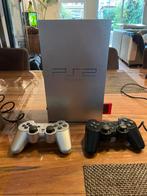 Ps2 + 2 controllers + memory card 8mb, Ophalen, Gebruikt, Phat, Met games