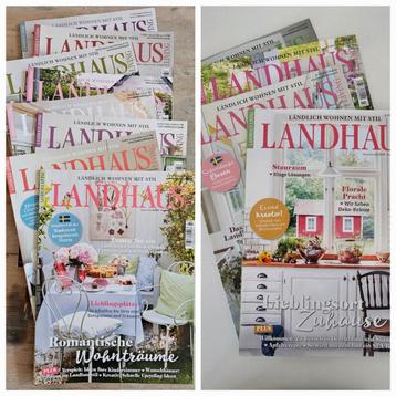 Set/12 Landhaus Living Magazine Duitsland beschikbaar voor biedingen