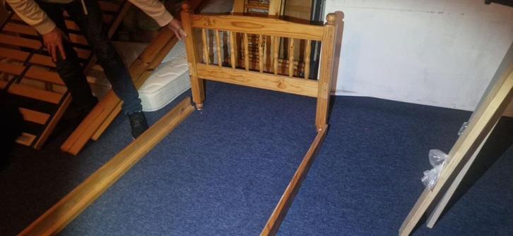 Stapelbed of 2x 1 persoons, Huis en Inrichting, Slaapkamer | Stapelbedden en Hoogslapers, Gebruikt, Stapelbed, 80 cm, 200 cm, Eenpersoons