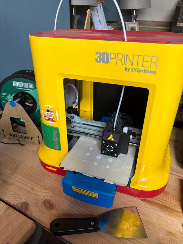3D printer - DaVinci Minimaker (XYZprinting), Computers en Software, 3D Printers, Zo goed als nieuw, Ophalen