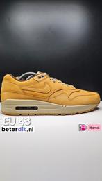 Nike Air Max 1 'Wheat Pack' Maat: 43, Ophalen of Verzenden, Bruin, Zo goed als nieuw