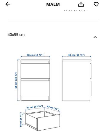 IKEA Malm ladekast - perfect voor de slaapkamer! - afbeelding 4