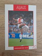Frank Rijkaard Ajax spelerskaart, Verzamelen, Sportartikelen en Voetbal, Spelerskaart, Ophalen of Verzenden, Zo goed als nieuw