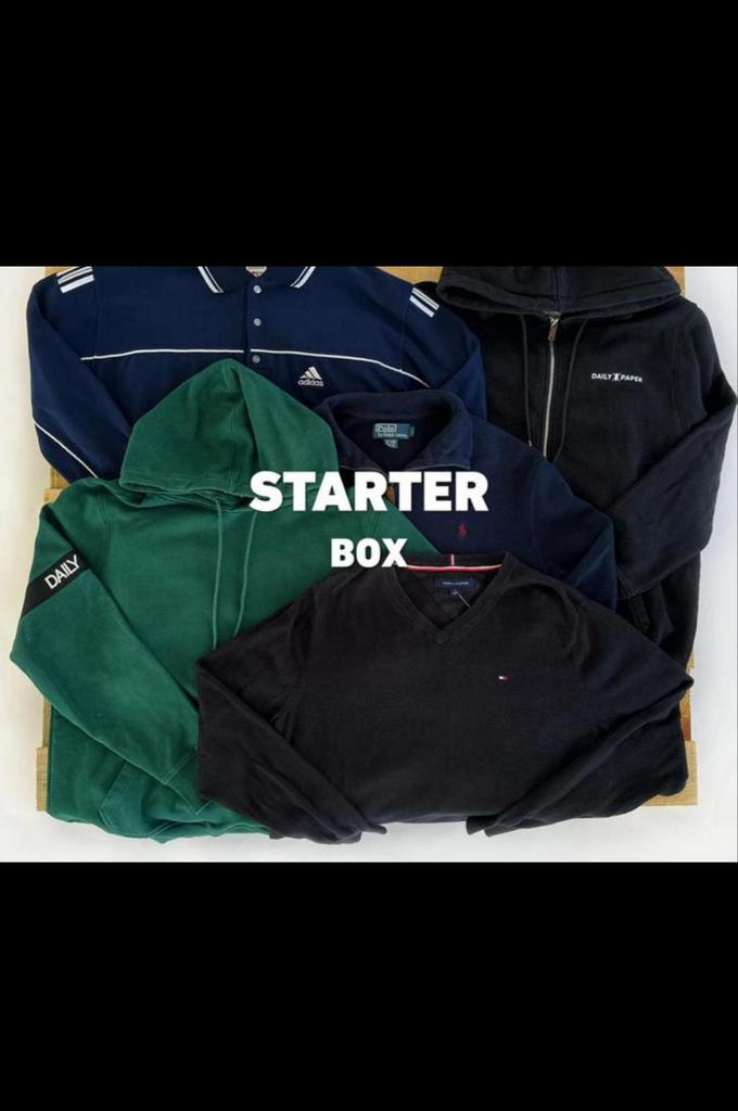 Vintage Merken Box - 5 Items, echte merkleding, Kleding | Heren, Heren-kledingpakketten, Gedragen, Overige maten, Verzenden