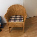 Rotan fauteuil, Huis en Inrichting, Fauteuils, Ophalen, Gebruikt, 50 tot 75 cm, Riet of Rotan