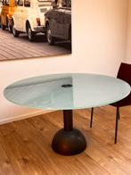 Glazen eettafel Calice van Poltrona Frau, Ophalen, Gebruikt, Rond, Glas