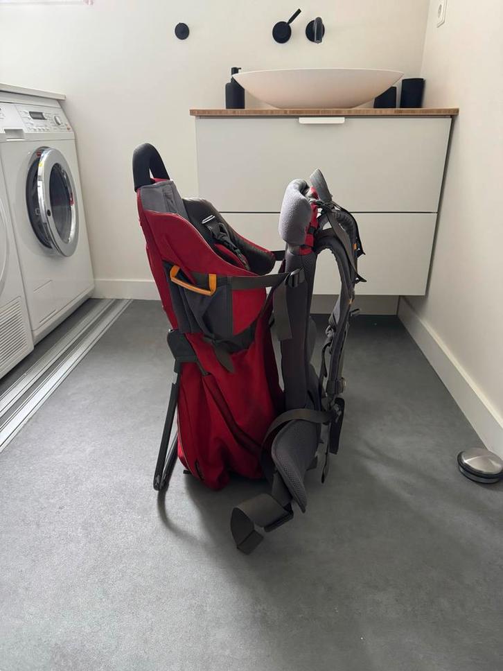 Vaude Rugdrager - Comfortabel en veilig!, Kinderen en Baby's, Babydragers en Draagdoeken, Gebruikt, Draagzak, Rug, Overige merken