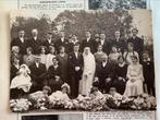 Trouwfoto met de hele familie, Gebruikt, Foto, Ophalen of Verzenden, 1940 tot 1960