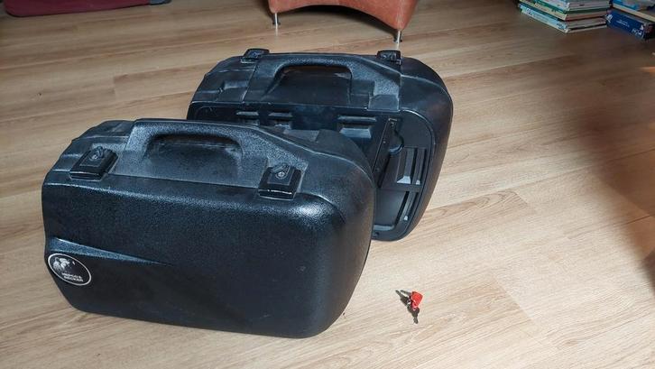 Hepco & becker junior koffers enduro 30 / 40 liter, Motoren, Accessoires | Koffers en Tassen, Gebruikt, Ophalen