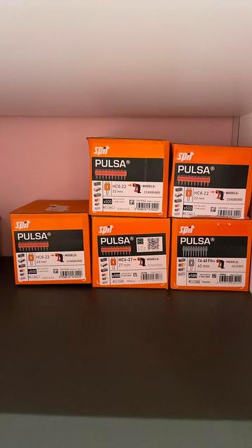 Spit pulsa hc6-22 hc6-27 incl gaspatroon beschikbaar voor biedingen