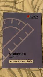 Lyceo examenbundel 2024 Wiskunde B VWO, Boeken, Schoolboeken, Nieuw, Wiskunde B, Ophalen of Verzenden, VWO