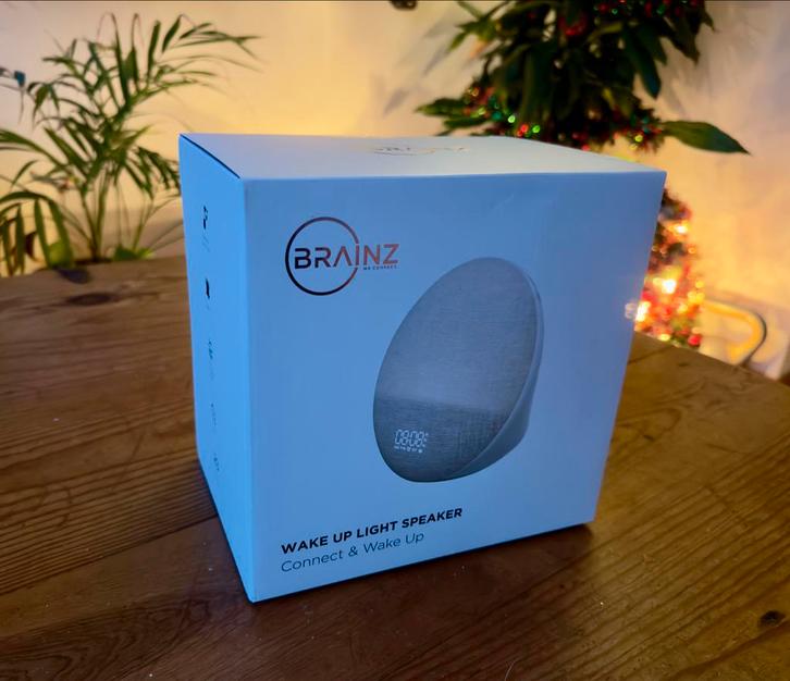 Wake Up Light Speaker - Nieuw in doos!, Witgoed en Apparatuur, Wekkers, Nieuw, Ophalen of Verzenden