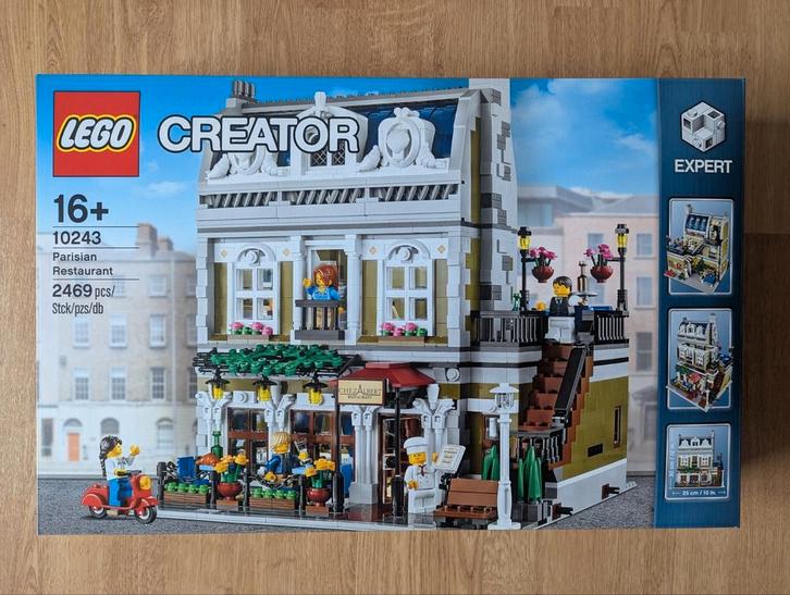 NIEUW Lego creator expert Parisian restaurant 10243 modular, Kinderen en Baby's, Speelgoed | Duplo en Lego, Nieuw, Lego, Complete set