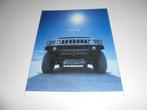 brochure/poster Hummer H2, Ophalen of Verzenden, Nieuw, Overige merken