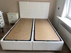 Boxspring met opbergruimte 160 x 200, Ophalen, Tweepersoons, Zo goed als nieuw, 200 cm