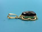 Gouden hanger met granaat                                G36, Sieraden, Tassen en Uiterlijk, Kettinghangers, Gebruikt, Overige voorstellingen
