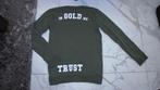 xs IN GOLD WE TRUST sweater groen, Groen, Maat 48/50 (M), Ophalen of Verzenden, Zo goed als nieuw