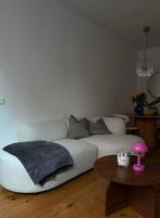 Stijlvolle witte bank, Huis en Inrichting, Ophalen, Zo goed als nieuw, Met bad