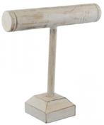 Houten armbanden display white wash - 20%, Hobby en Vrije tijd, Kralen en Sieraden maken, Ophalen of Verzenden, Nieuw, Overige typen
